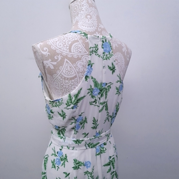 Disney Princess Floral Rose Ruffle Chiffon Dress Size M - Picture 8 of 16